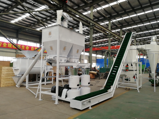 55kw Animal Feed Production Machine 3t/H To 5t/H Chicken Feed Making Machine